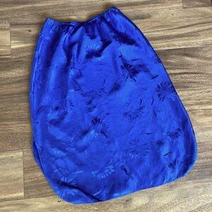 Vintage Deena Blue Midi Skirt